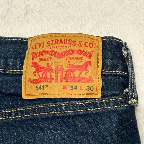 Levi’s 542 Athletic Taper men’s Jeans size 34/30 - Picture 5 of 6